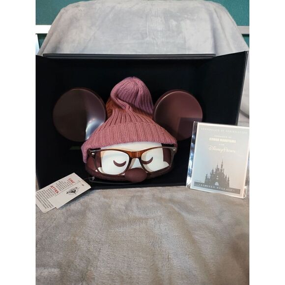 Disney Designer Hipster Mickey Ears By Jerrod Maruyama Limited Edition